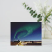 Aurora City Holiday Postkarte (Stehend Vorderseite)