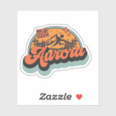 Aurora, Colorado Aufkleber (Blatt)