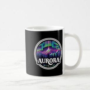 Aurora Colorado Felsgebirge CO Skifahren Winter Kaffeetasse