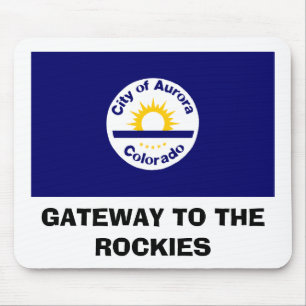 Aurora, Colorado-Flagge Mousepad