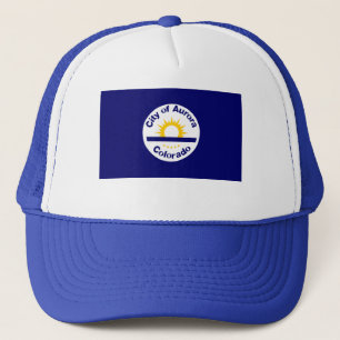 Aurora, Colorado-Flagge Truckerkappe