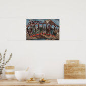 Aurora, Colorado - Große Buchstabenszenen Poster (Küche)