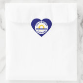 Aurora, Colorado Herz-Aufkleber (Tasche)