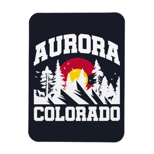 Aurora, Colorado Magnet (Vertikal)