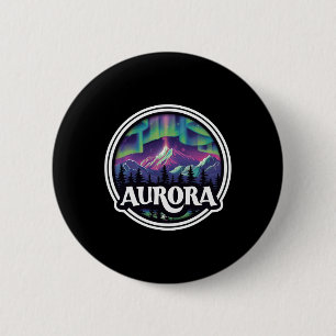 Aurora Colorado Rock Mountains Skifahren Winter de Button