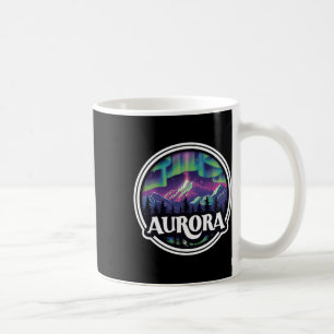 Aurora Colorado Rock Mountains Skifahren Winter de Kaffeetasse