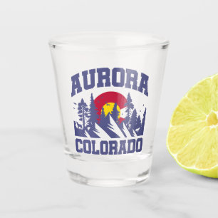 Aurora, Colorado Schnapsglas