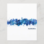 Aurora Colorado Skyline Blue Flyer (Hinten)
