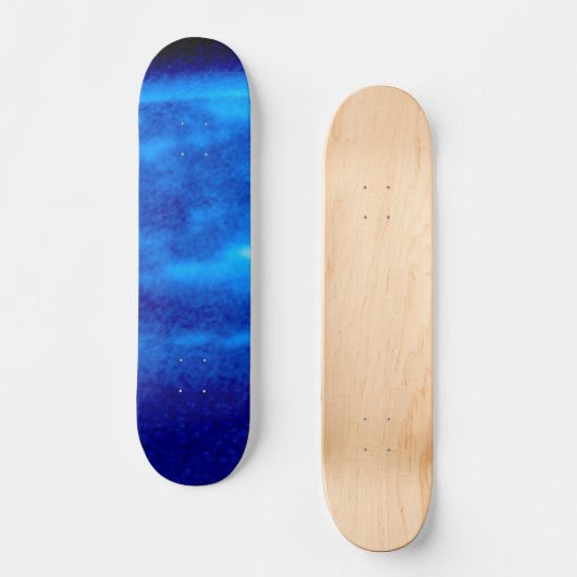 Aurora Crowns Jupiters Nordpol Skateboard (Vorderseite)