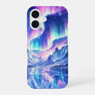 Aurora Crystal Lake Handyhülle iPhone 16 Hülle