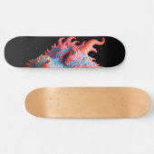 Aurora-Drachenmaske Skateboard (Horizontal)