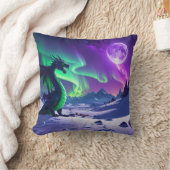 Aurora Dragon – Northern Lights Fantasy Mousepad Kissen (Decke)