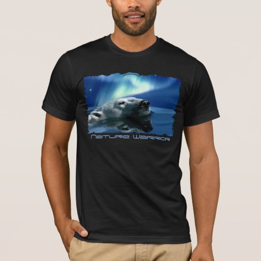 AURORA DREAMING Polar Bear T-Shirt (Vorderseite)
