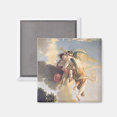 Aurora erwacht den Himmel Magnet (Vorderseite/Rückseite)