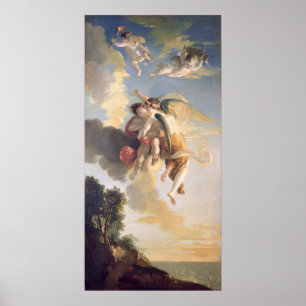 Aurora erwacht den Himmel Poster