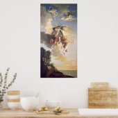 Aurora erwacht den Himmel Poster (Küche)