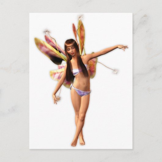 Aurora Fairy Postkarte (Vorderseite)