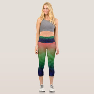 Aurora-Felder Capri Leggings