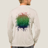 Aurora-Felder Tri-Blend Shirt (Rückseite)