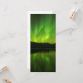 Aurora-Flickwerk Karte (Vorderseite/Rückseite Beispiel)