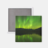 Aurora-Flickwerk Magnet (Vorderseite/Rückseite)