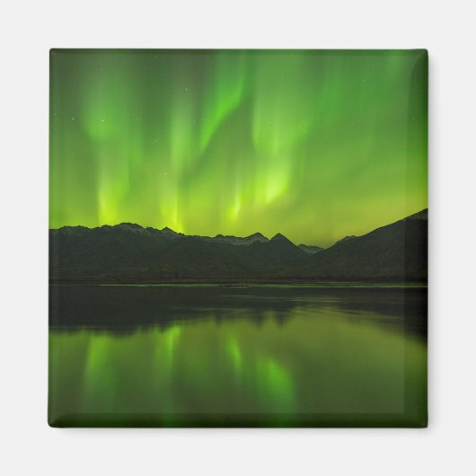 Aurora-Flickwerk Magnet (Vorne)