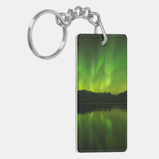 Aurora-Flickwerk Schlüsselanhänger (Vorderseite links)