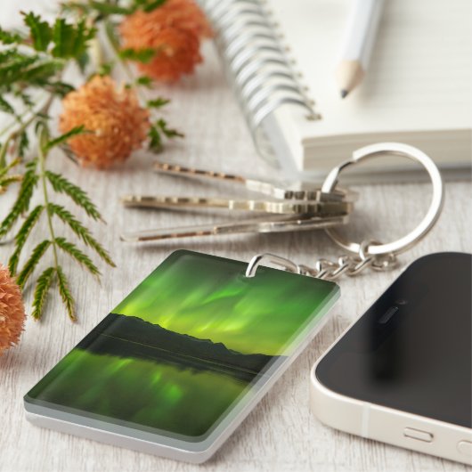 Aurora-Flickwerk Schlüsselanhänger (Vorderseite rechts)