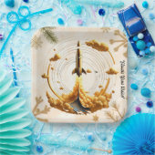 Aurora Flight Pappteller (Party)