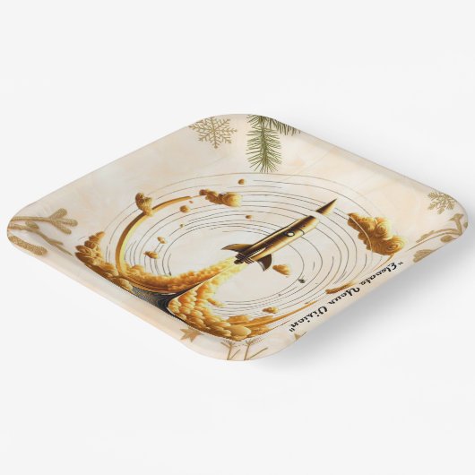 Aurora Flight Pappteller (Gewinkelt)