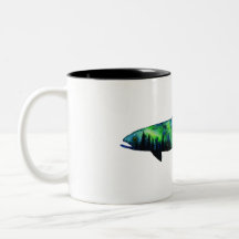 Aurora-Forellen; Tasse