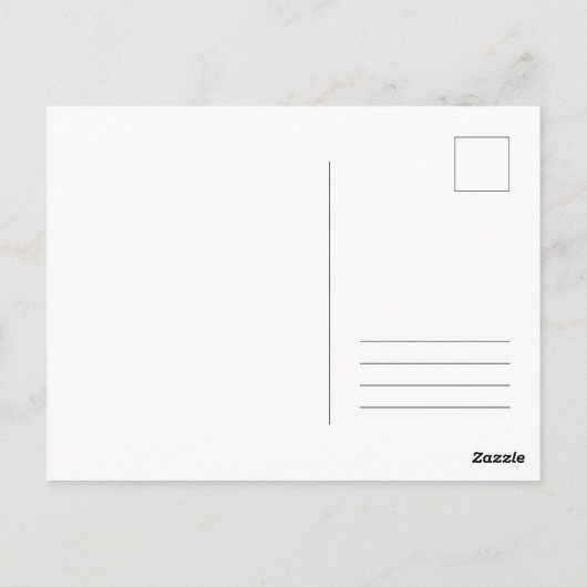 Aurora Forest Postkarte (Rückseite)