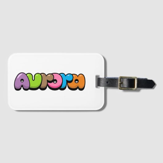 Aurora Gepäckanhänger (Vorderseite (Horizontal))