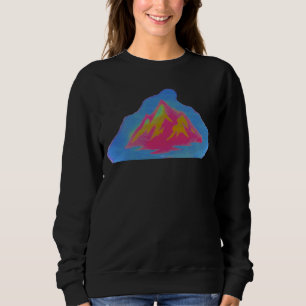 Aurora-Gipfel Sweatshirt