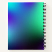 Aurora Gradient Bullet Journal / Linken Notebook Notizblock (Rückseite)