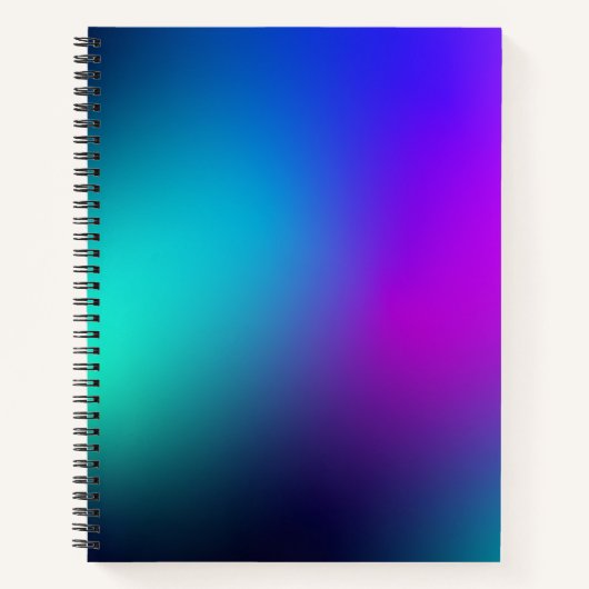 Aurora Gradient Bullet Journal / Linken Notebook Notizblock (Vorderseite)