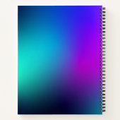 Aurora Gradient Bullet Journal / Linken Notebook Notizblock (Rückseite)