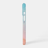 Aurora Gradient Fluid Art Phone Case iPhone 16 Hülle (Linke Seite)