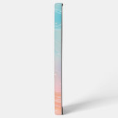 Aurora Gradient Fluid Art Phone Case Samsung Galaxy Hülle (Linke Seite)