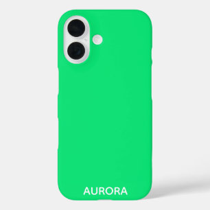 Aurora green color name iPhone 16 hülle