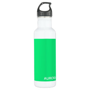 Aurora green color name edelstahlflasche