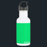 Aurora green color name edelstahlflasche<br><div class="desc">Aurora green color name</div>