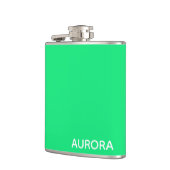 Aurora green color name flachmann (Links)