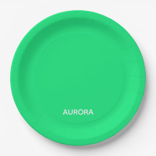 Aurora green color name pappteller