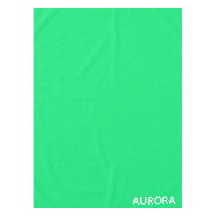 Aurora green color name tischdecke