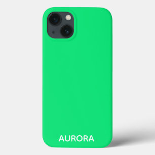 Aurora grüner Farbname Case-Mate iPhone Fall Hülle
