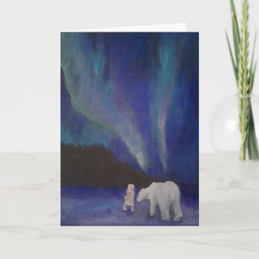 Aurora Holiday Card Karte (Vorderseite)