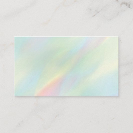 Aurora Holographic UAWG Enclosure Card Begleitkarte (Rückseite)