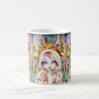 "Aurora-Holz" Tasse
