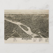 Aurora, Illinois (1882) Postkarte (Vorderseite)